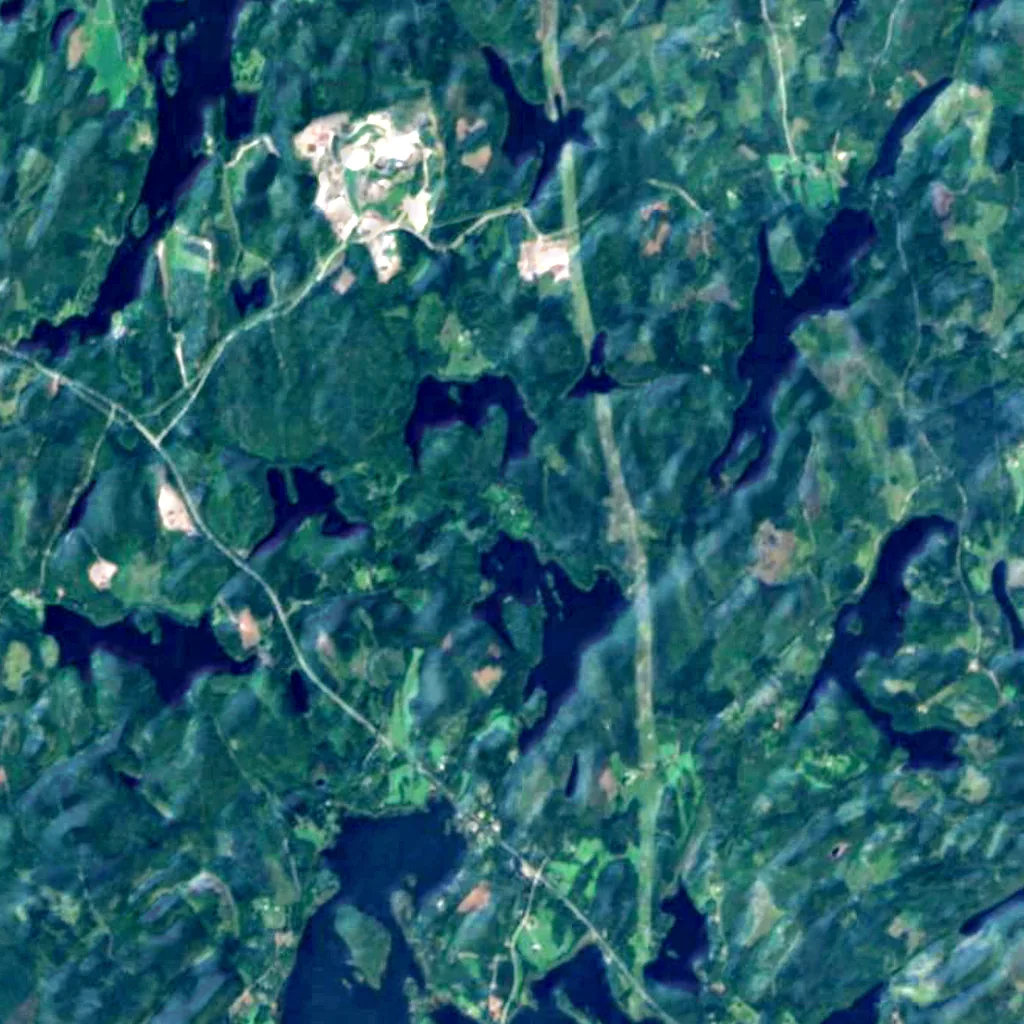 Anja's Park seen from above (Sentinel-2)