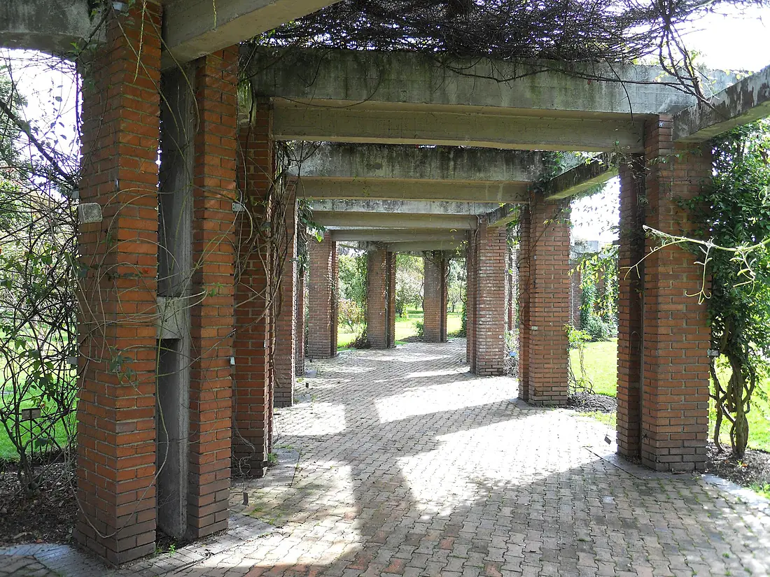 Estructura en el Jardín Botánico de Bogotá