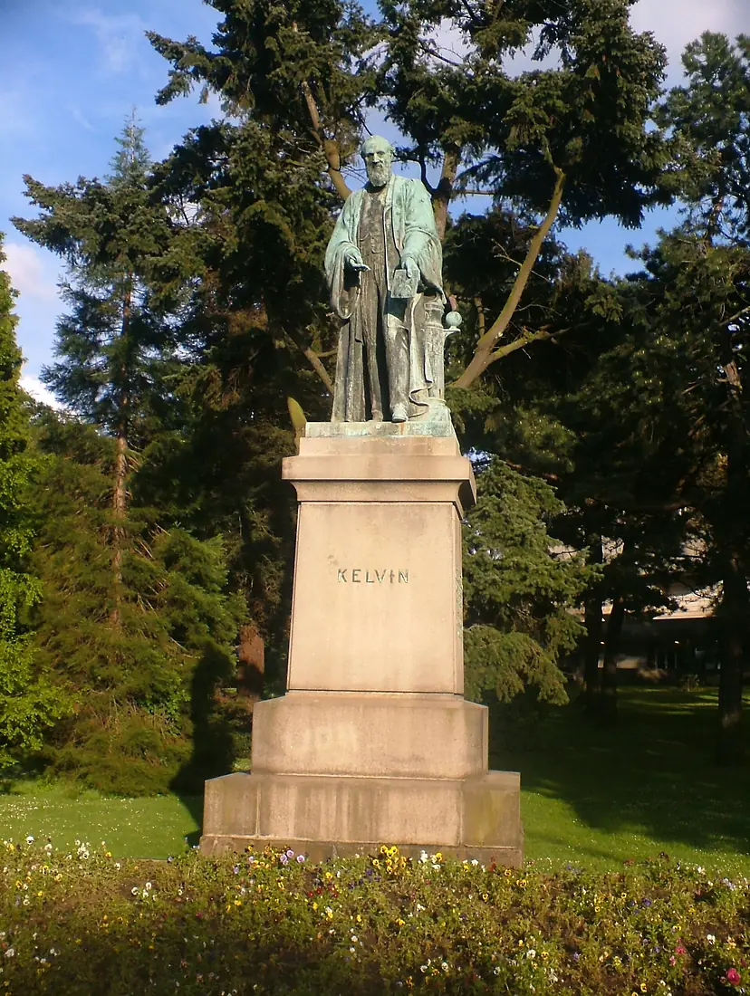 Lord Kelvin, Botanic park Belfast
