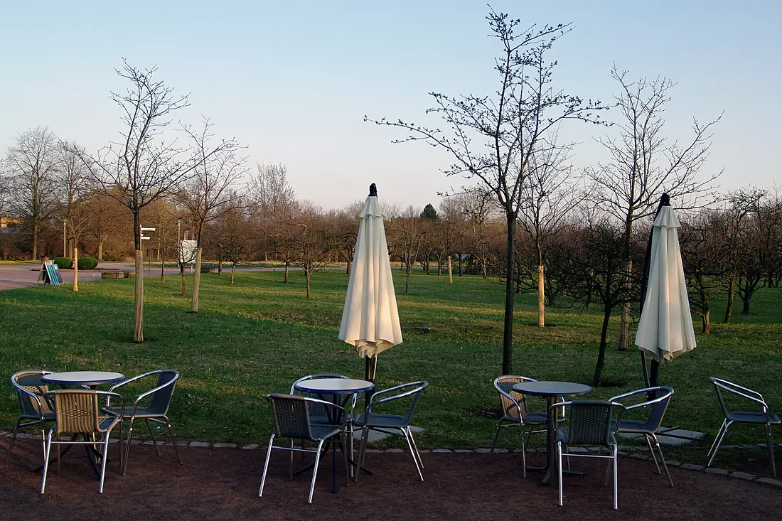 Berlin britzer garten eingangscafe