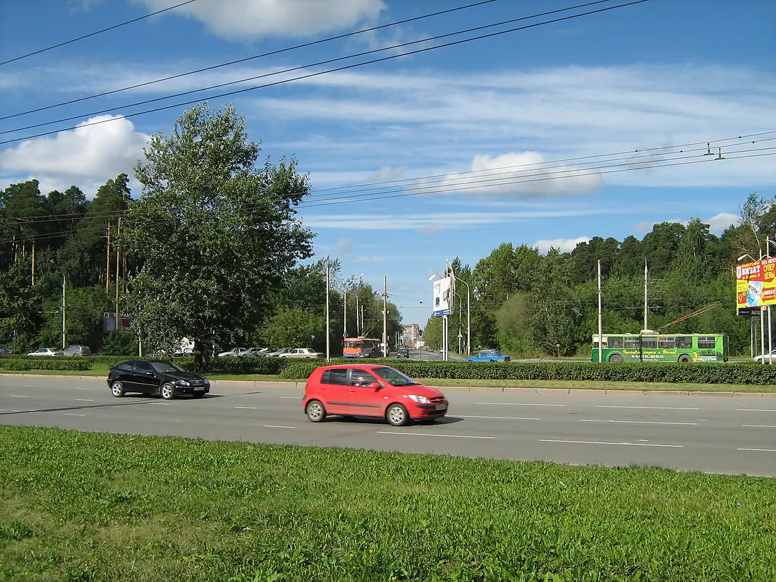 Chernyayevsky Forest and Podlesnaya Street
