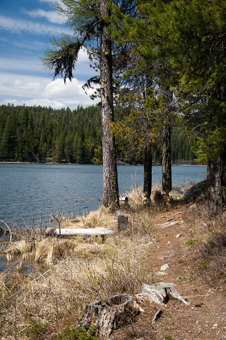 Pacific Northwest Trail around Swan Lake on the Colville National Forest