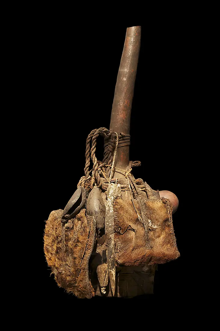 Calebasse de chasseur R.D.Congo 1
