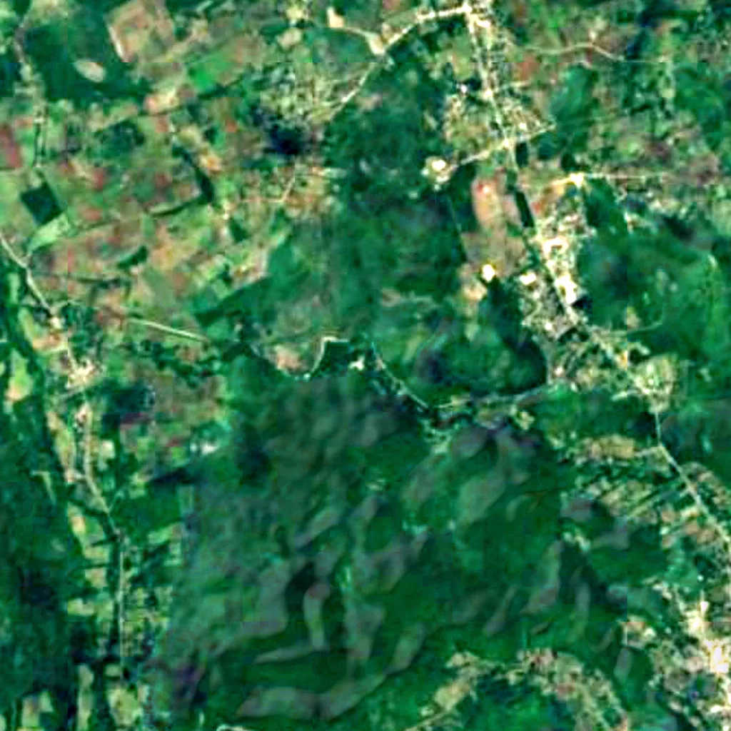 Cupaynicú seen from above (Sentinel-2)