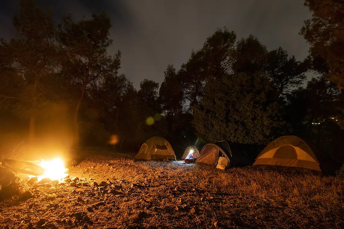A camp at Dibeen Forest Reserve (1)