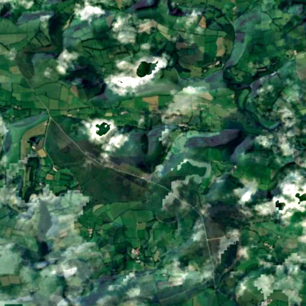 Exmoor seen from above (Sentinel-2)