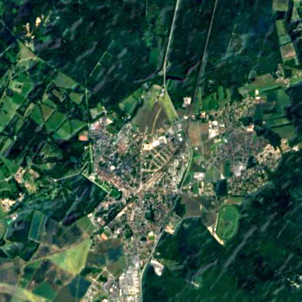 Forest of Rambouillet seen from above (Sentinel-2)