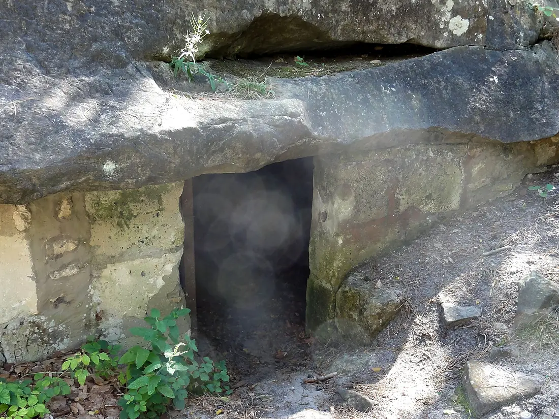 Coyolles (60), la cave du Diable en forêt de Retz 12