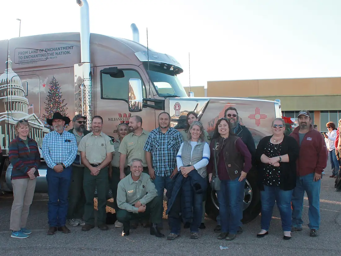 2019 US Capitol Christmas Tree Whistle stop, Gila National Forest, Black Range Ranger District (49168565513)