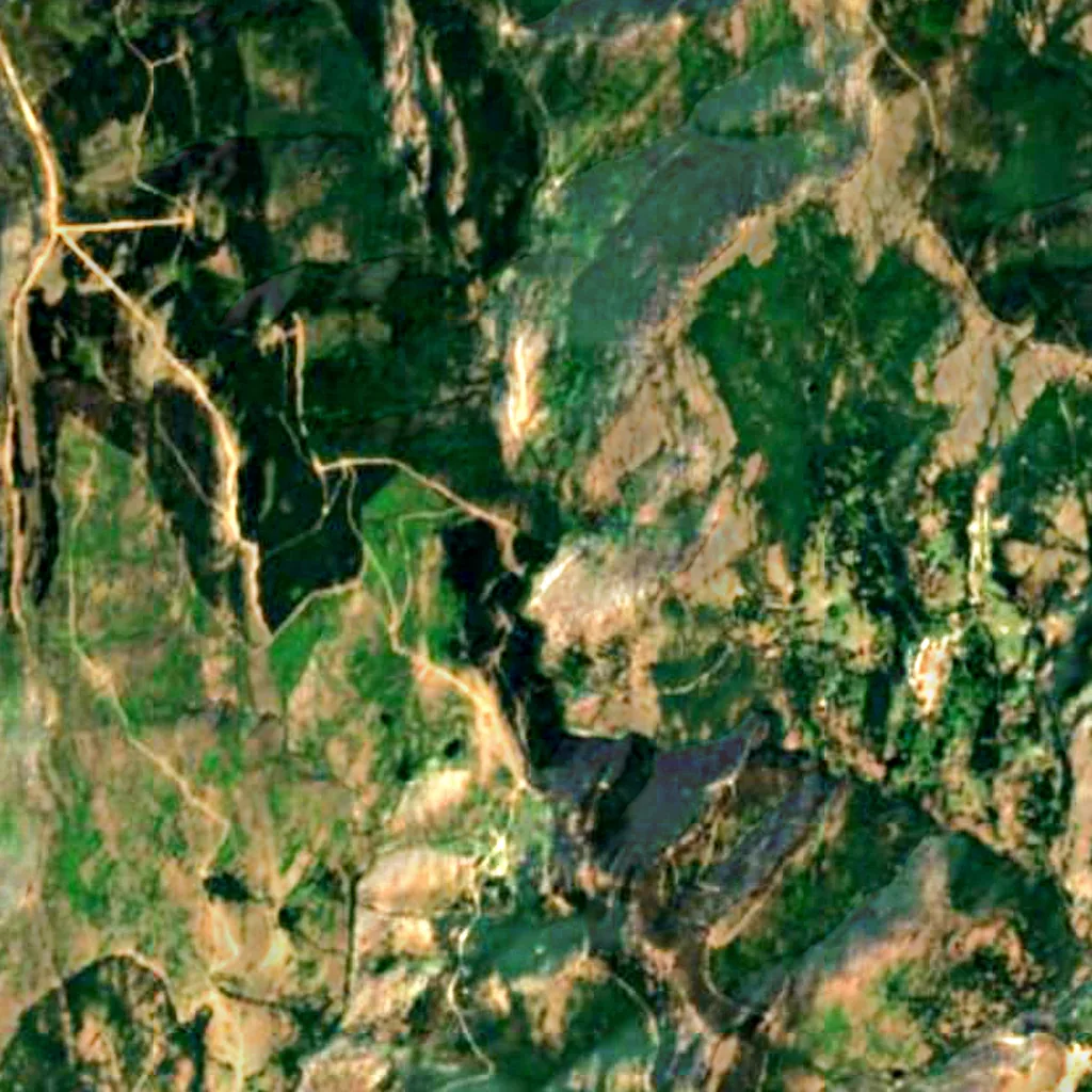 Hayedo de Montejo seen from above (Sentinel-2)