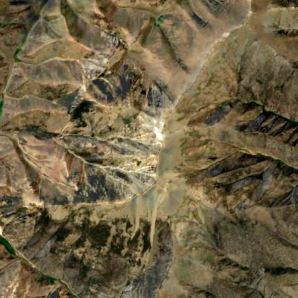 Humboldt–Toiyabe National Forest seen from above (Sentinel-2)