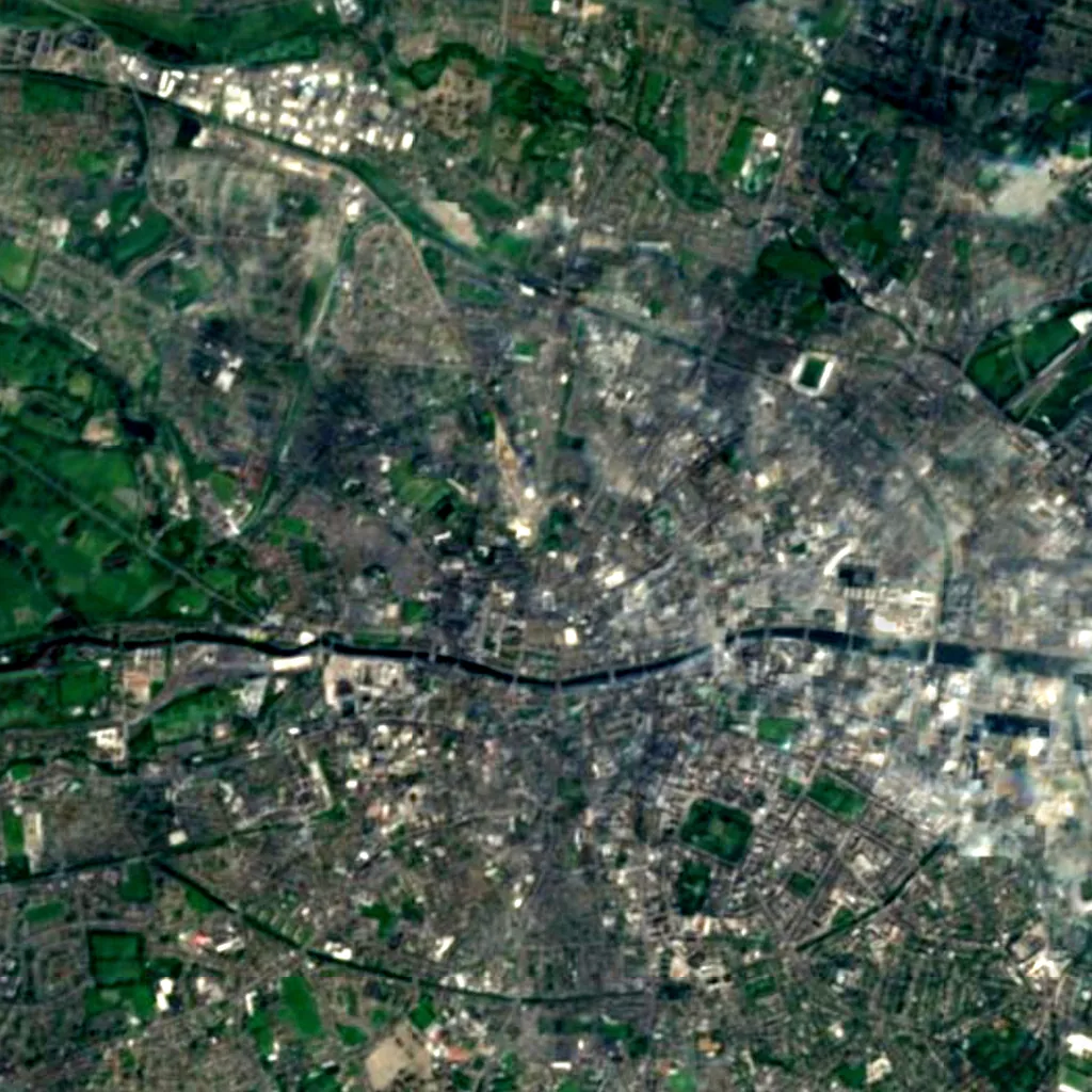 Hungry Tree seen from above (Sentinel-2)