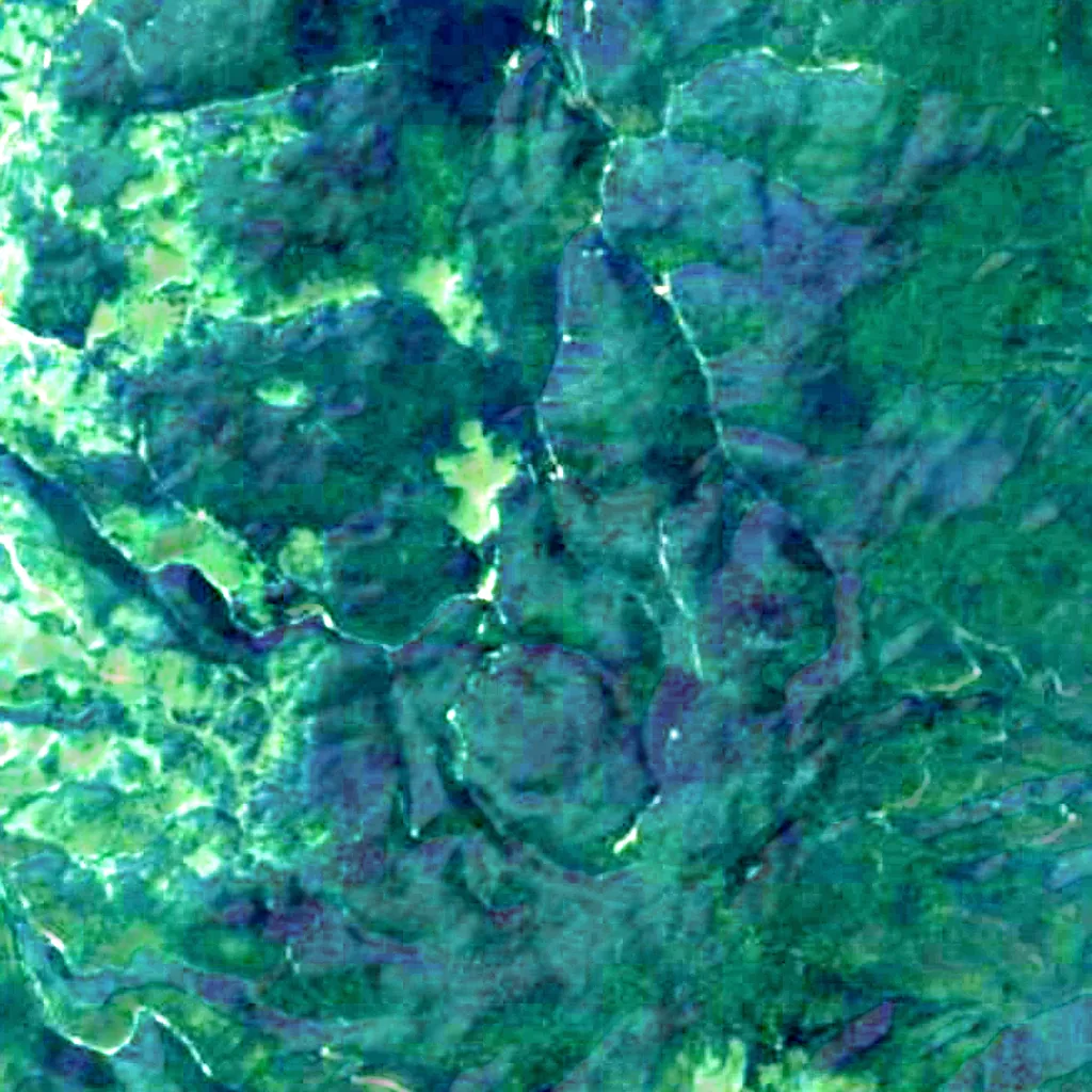 Janj seen from above (Sentinel-2)