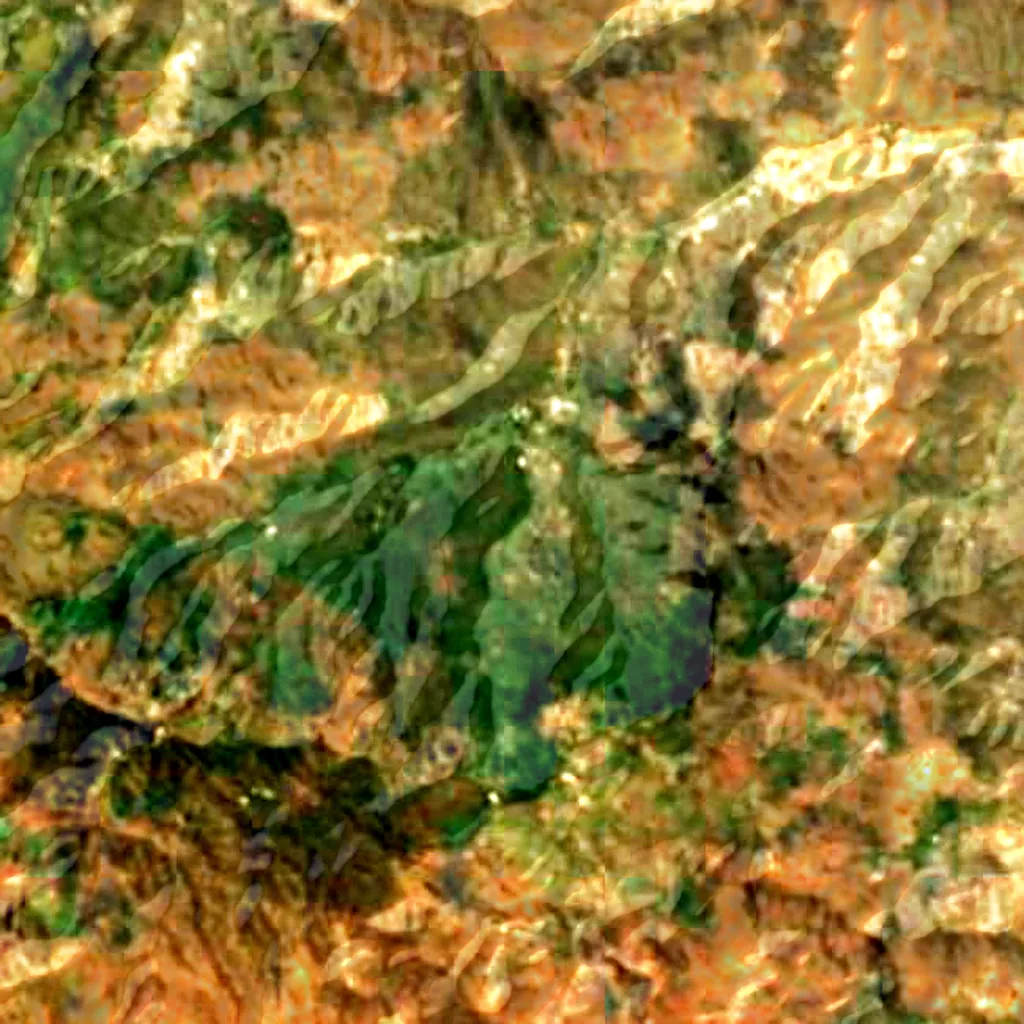 Jardim Botânico seen from above (Sentinel-2)