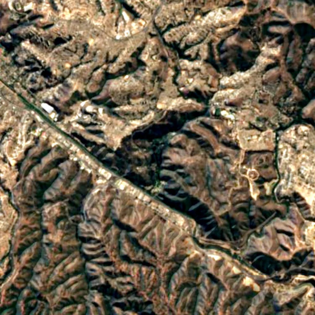 Jardín Botánico Nacional de Viña del Mar seen from above (Sentinel-2)
