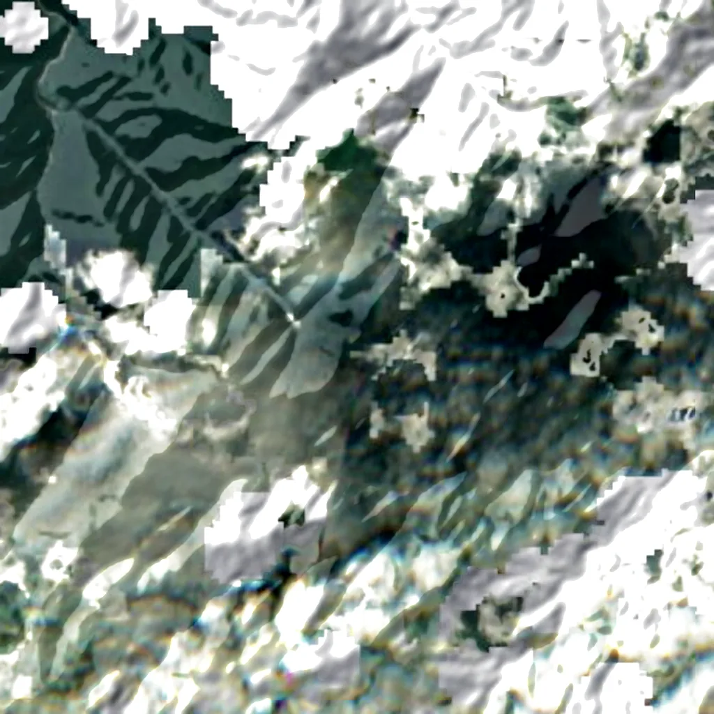 Jōmon Sugi seen from above (Sentinel-2)