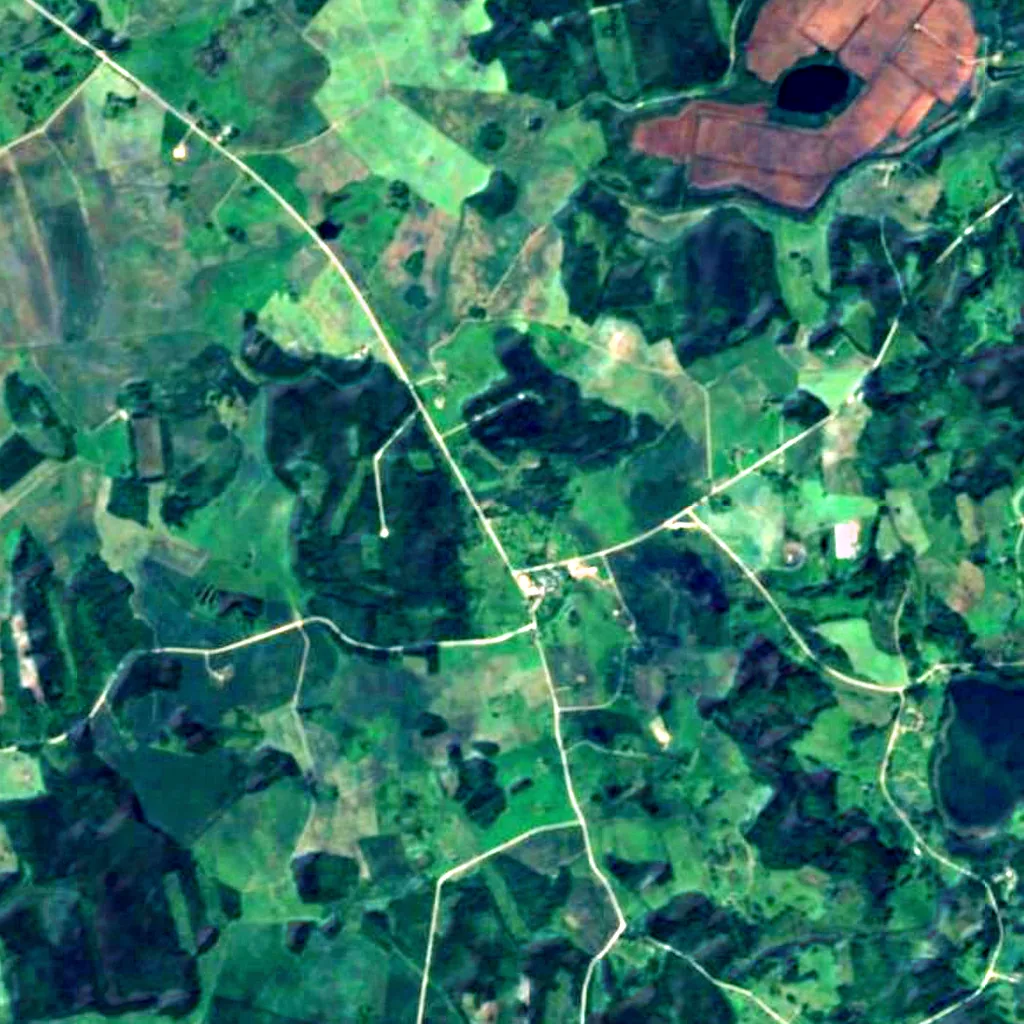 Kaive Oak seen from above (Sentinel-2)