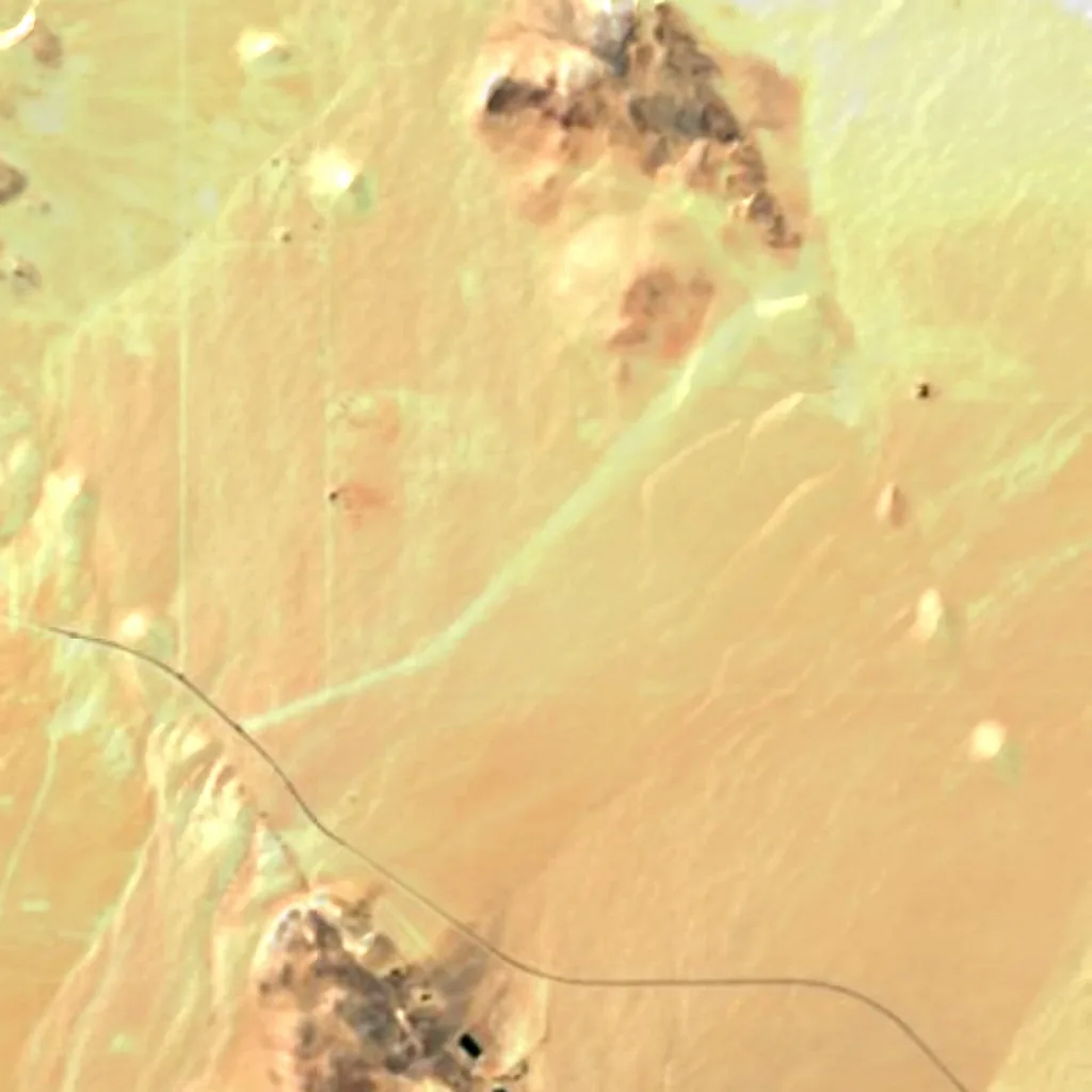 King Clone seen from above (Sentinel-2)