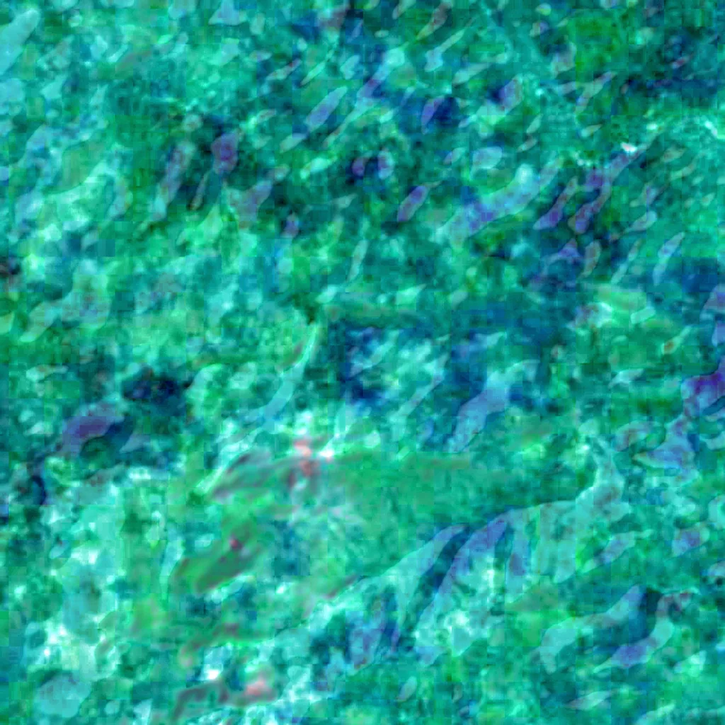 Lacandon Jungle seen from above (Sentinel-2)