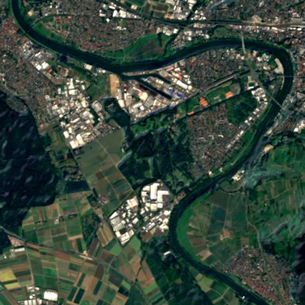 Landschaftspark seen from above (Sentinel-2)
