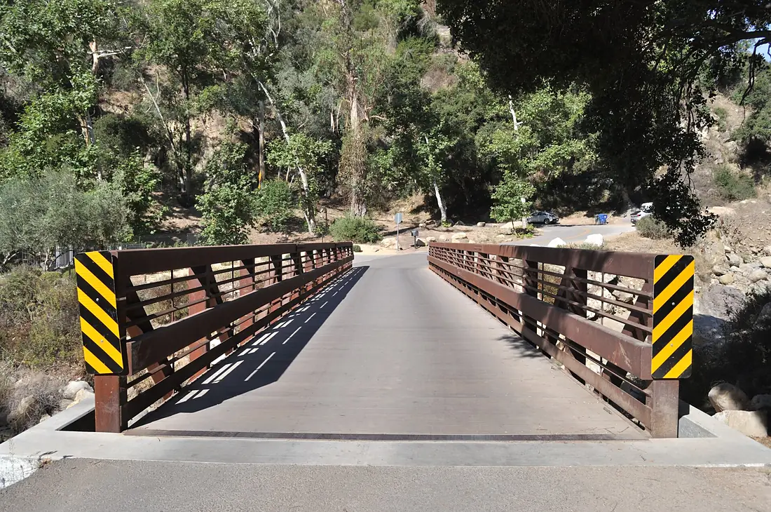 01 A Bridge Next To Cold Spring Trailhead, Montecito, Santa Barbara County