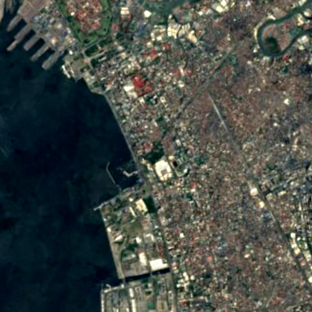 Manila Zoological and Botanical Garden seen from above (Sentinel-2)