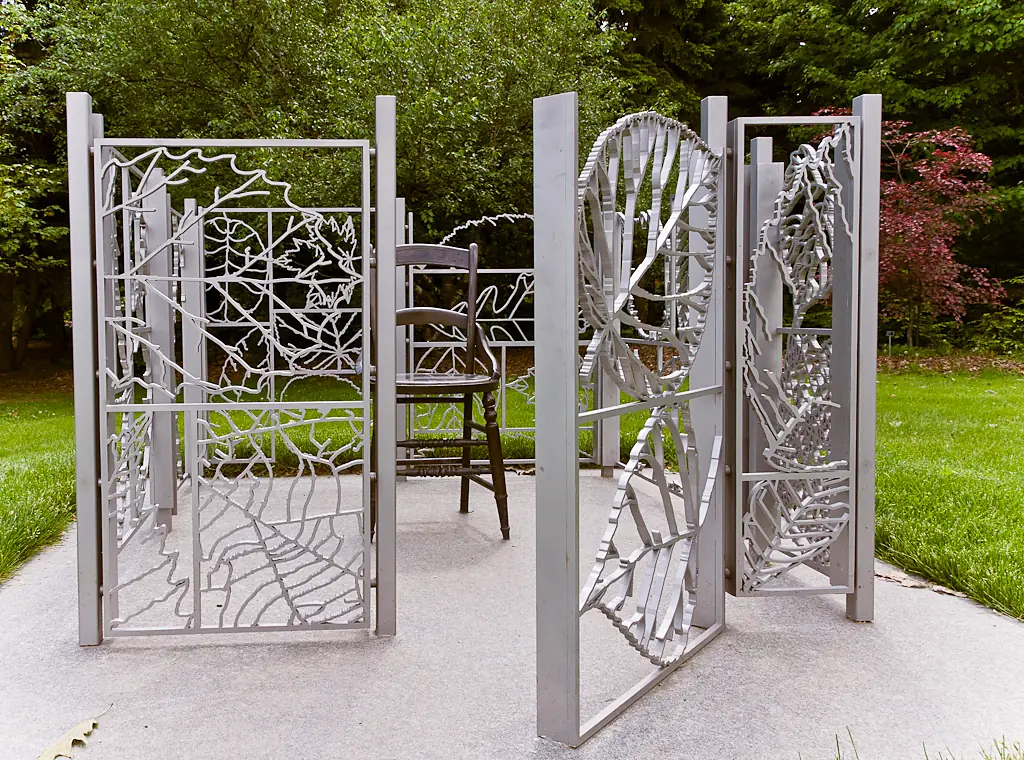 Un jardin à soi, oeuvre de Michel Goulet