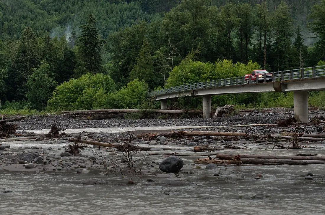 Bridge over Carbon River