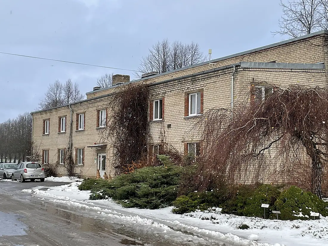 Building for the dendrological research. National botanical garden Latvia