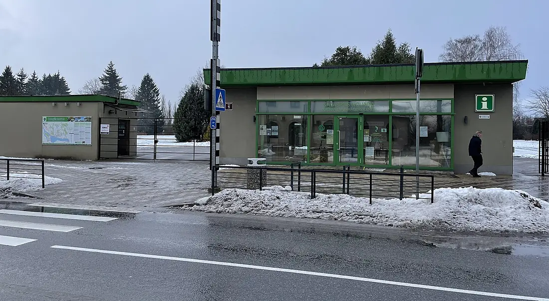 Entrance to the National Botanical Garden of Latvia , Miera 1, Salaspils
