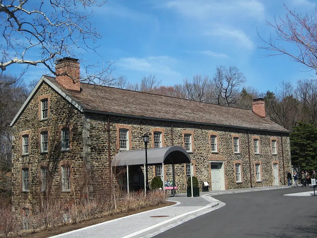 Lorillard Snuff Mill in New York Botanical Garden