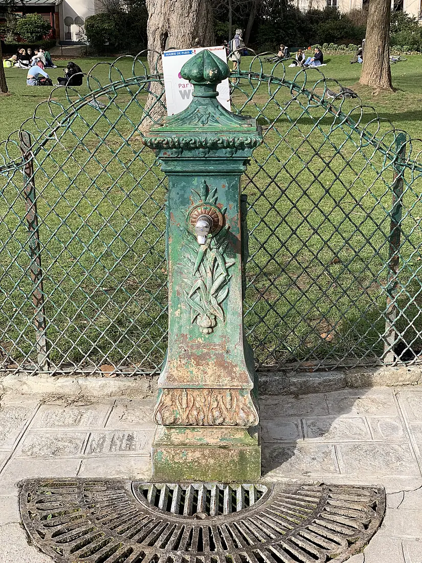 Petite Fontaine Wallace Parc Montsouris - Paris XIV (FR75) - 2021-02-20 - 2