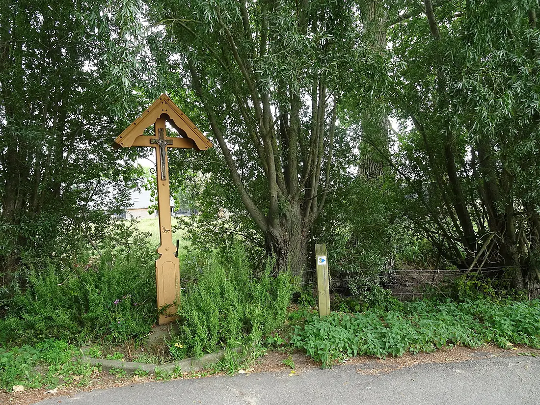 Ploegsteert calvaire sur le Chemin des Vaches