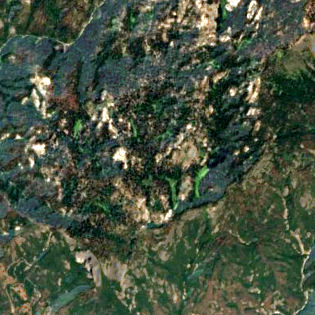 President seen from above (Sentinel-2)