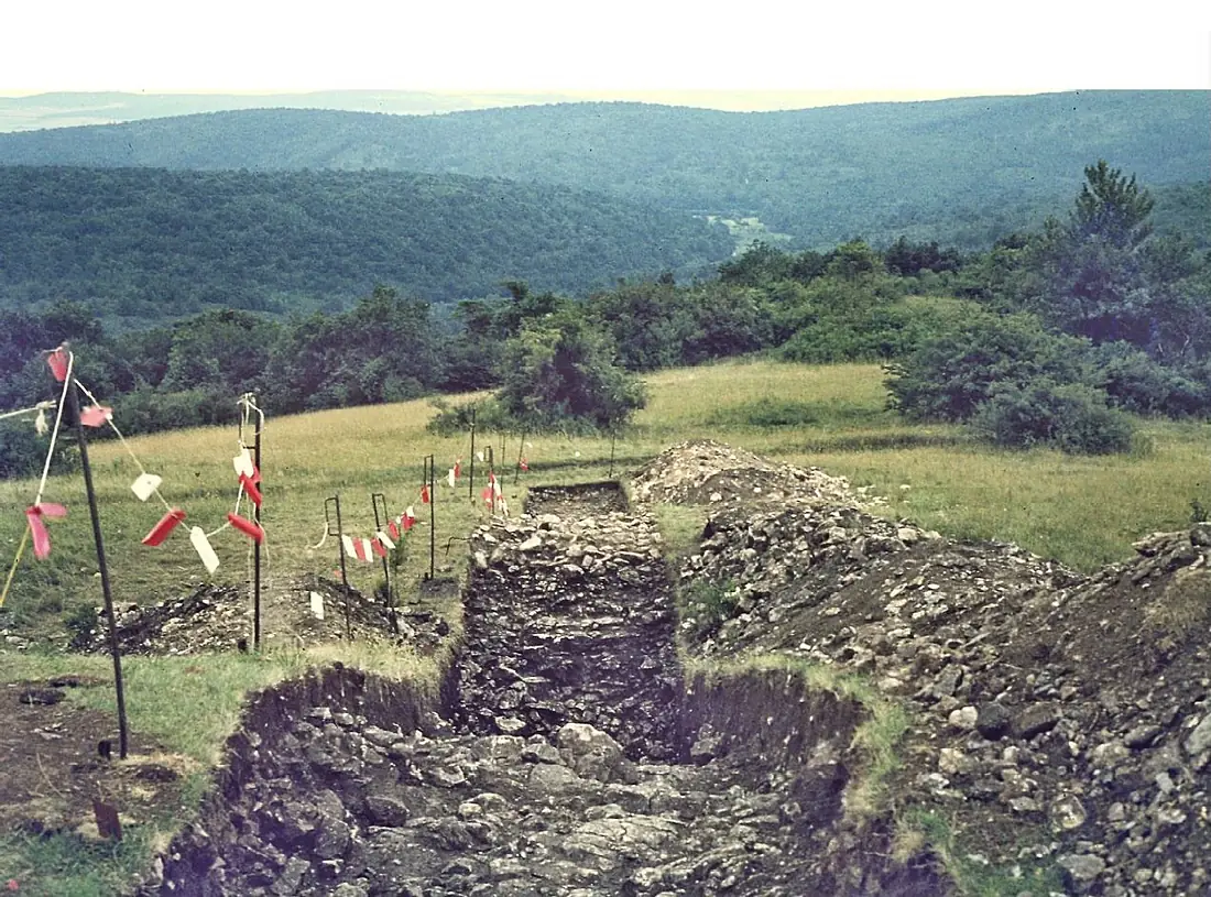 Michelberg Wall und Graben