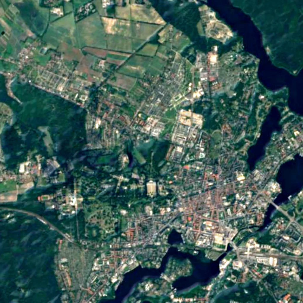 Ruinenberg seen from above (Sentinel-2)