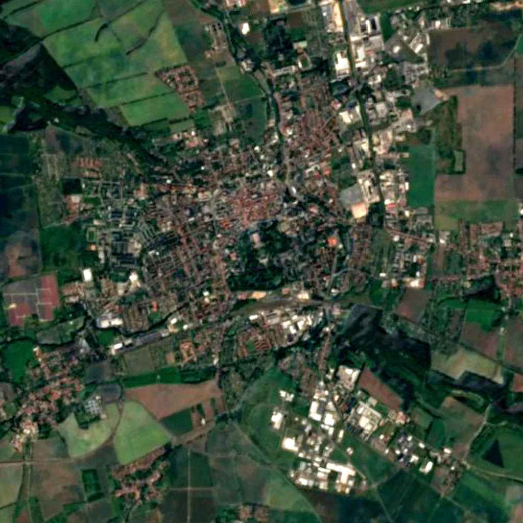 Schlosspark Gotha seen from above (Sentinel-2)