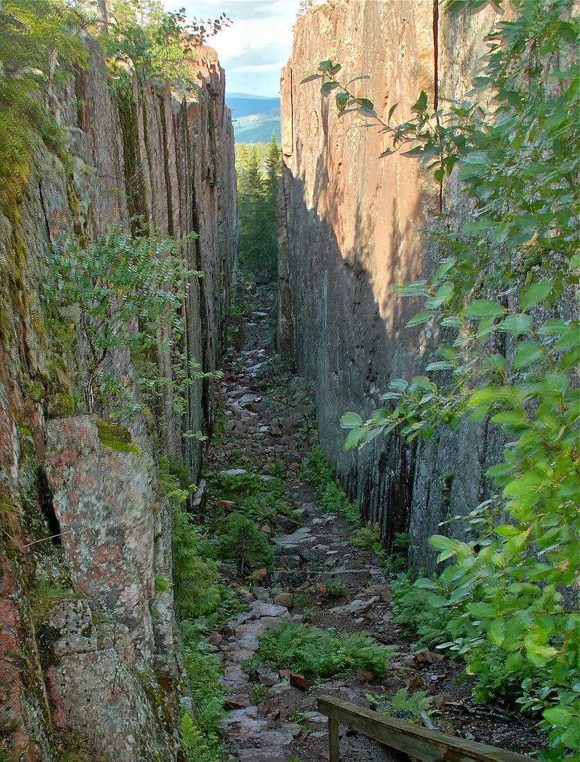 Skuleskogen Nationalpark Slåttdalsskrevan