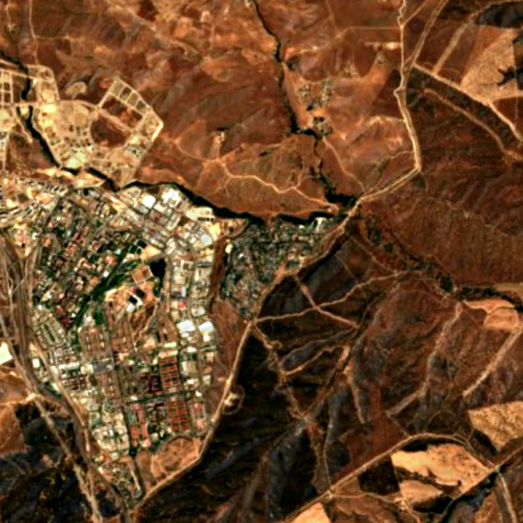 Soto de Viñuelas seen from above (Sentinel-2)