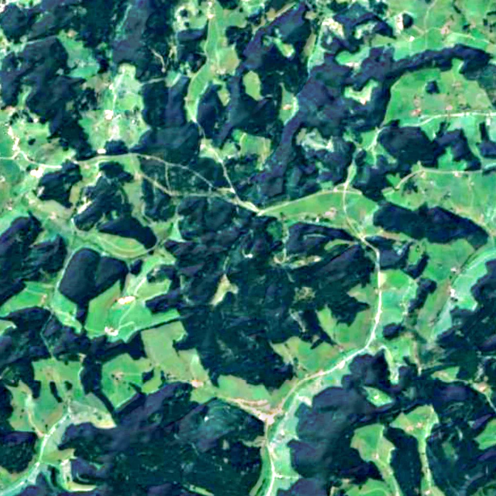 Stöcklewald seen from above (Sentinel-2)
