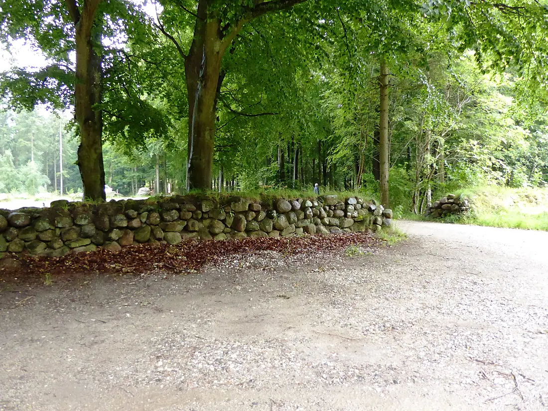 Store Dyrehave - stone wall 2