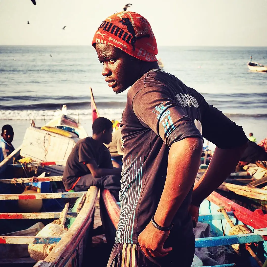 Fisherman, Gambia. © Ali McCarley 2016 (24078926313)