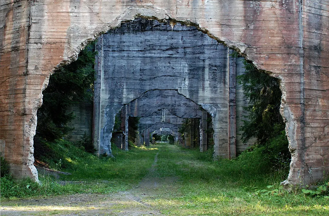 Trandumskogen Tank shooting range