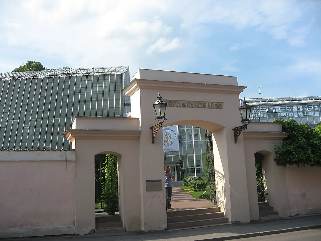 Tartu, botanická zahrada