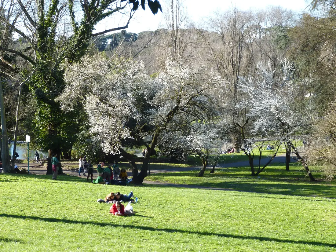Domenica di febbraio a Villa Borghese P1000070