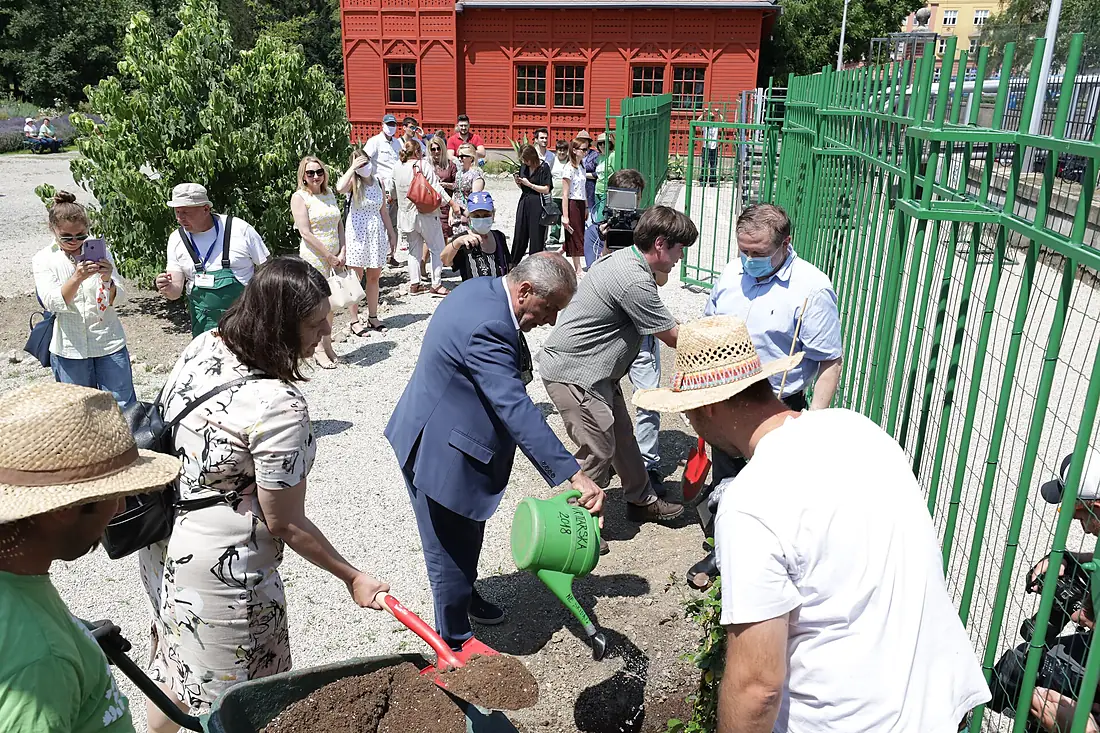 Bandić kod sjenate šetnice, Zagreb, 29. lipnja 2020